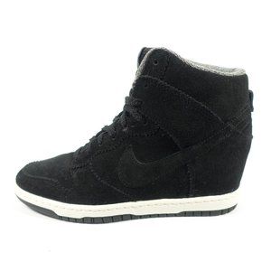 black nike wedges